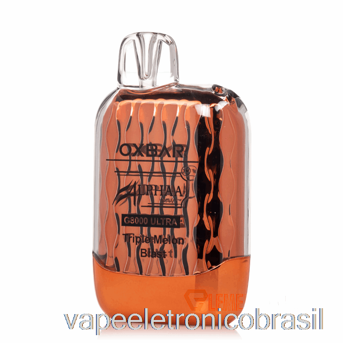 Vape Vaporesso Oxbar G8000 Descartável Explosão De Melão Triplo